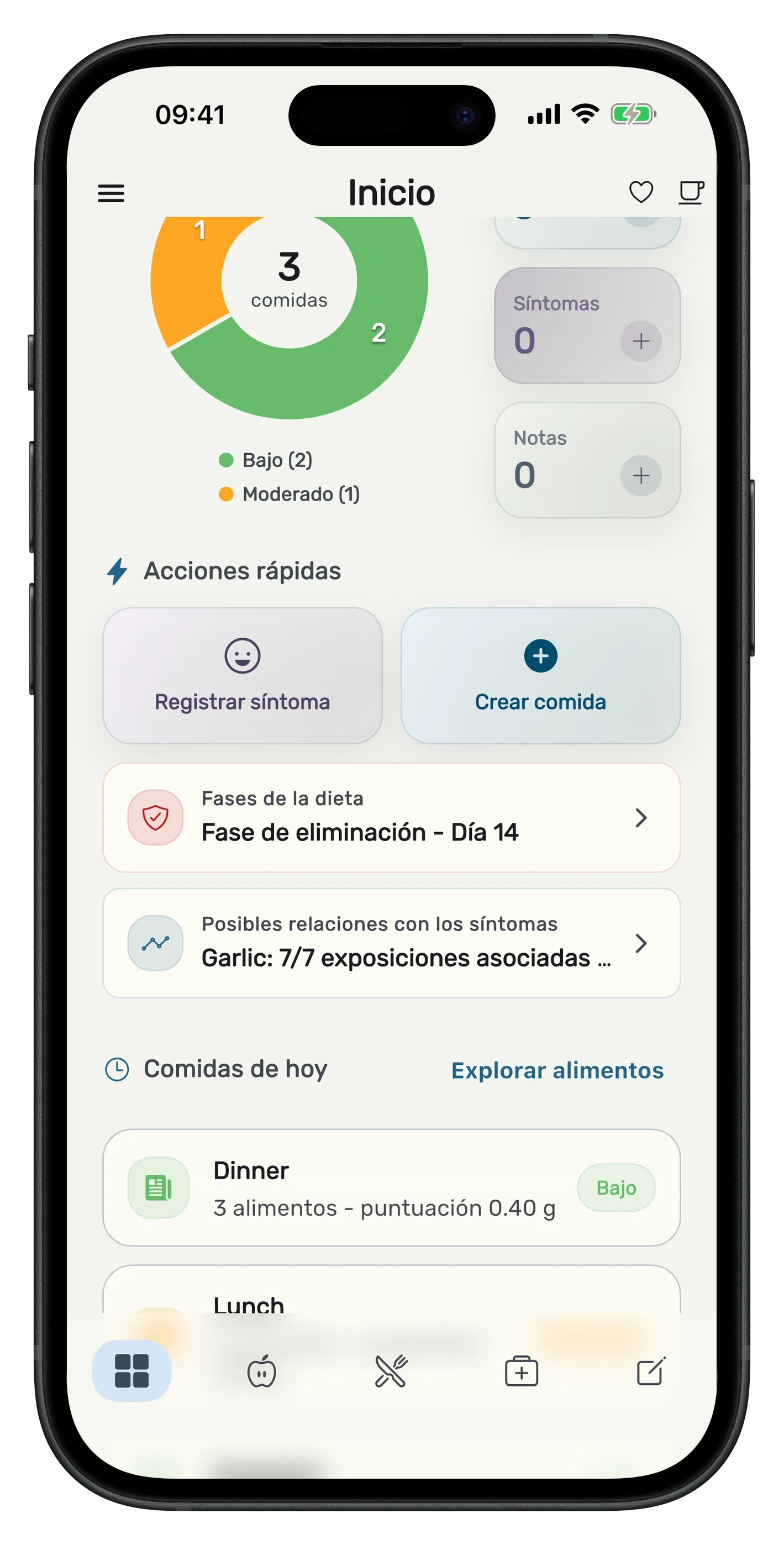 Constructor de comidas de Bloat Gone