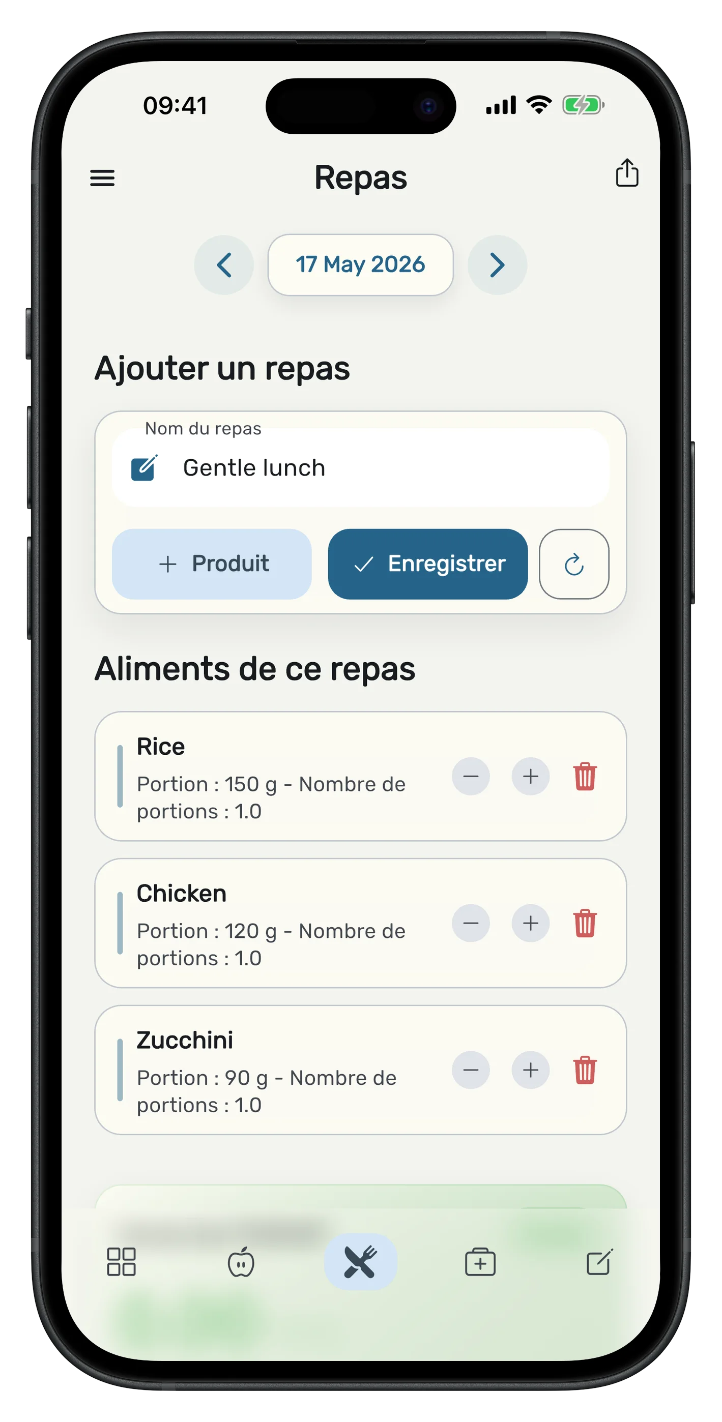 Suivi des symptômes Bloat Gone
